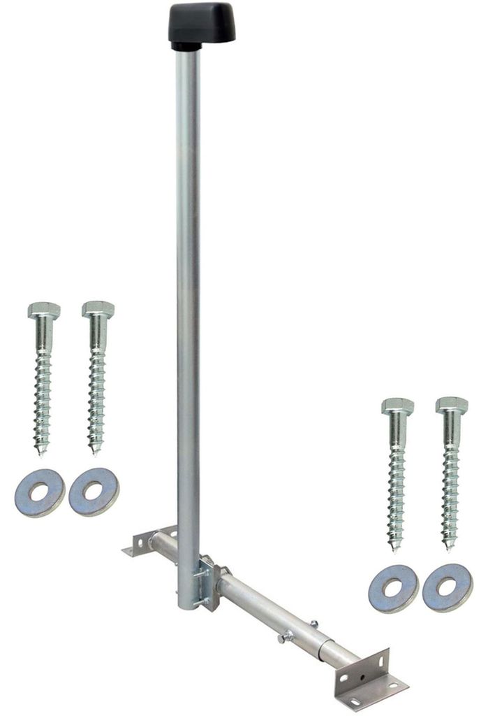 PremiumX BASIC X120-48 SAT Teleskop-Dachsparrenhalter 120cm Mast Mastkappe