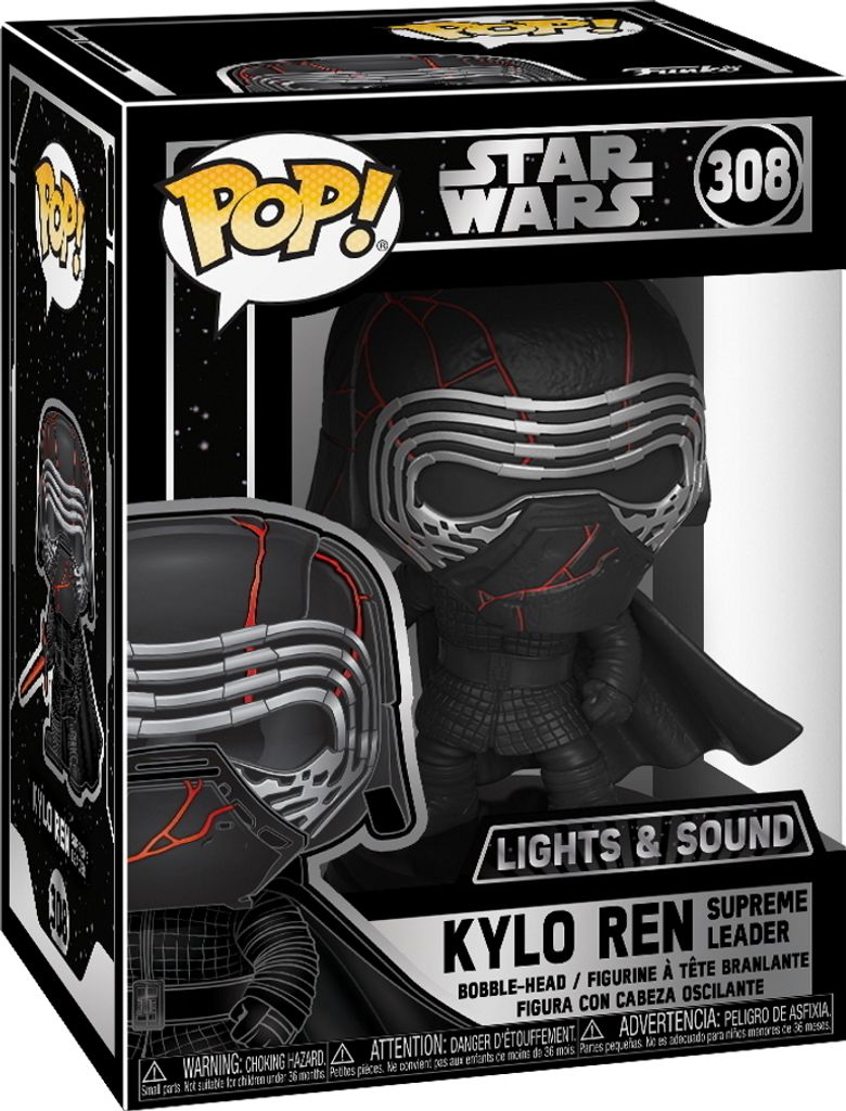 Star Wars - Kylo Ren 308 Light & Sound - Funko Pop! - Vinyl Produktbild 