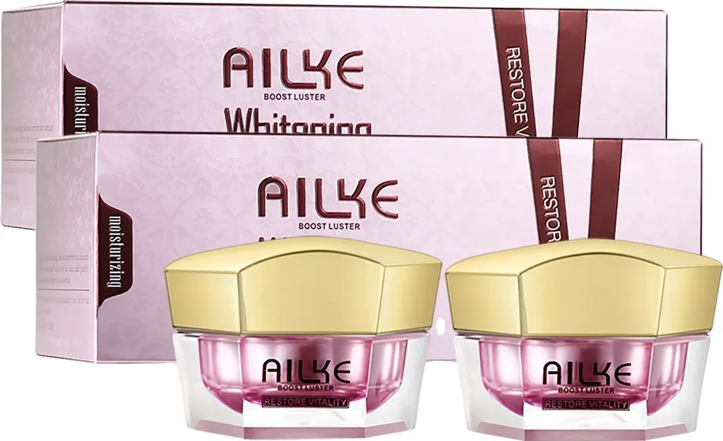 Trattamento AILKE Viso Illuminante 2 Pezzi con Niacinamide