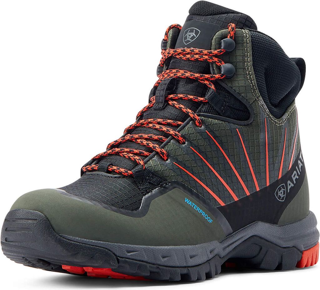 ARIAT Damen Outdoor Schuh SKYLINE Solaria forrest night/orange wasserdicht, Schuh-und Stiefelgröße ARIAT:5 (38)