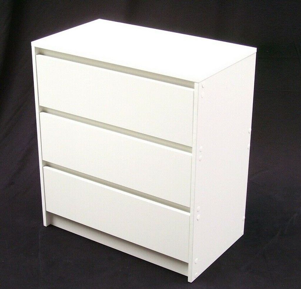 Sideboard Kommode Anrichte Schrank mit 3 Schubladen Highboard 57049 Schubfächer