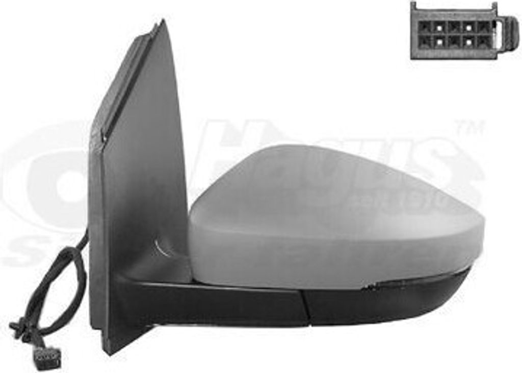 VAN WEZEL 5829817 - OE 6R0857521A Außenspiegel, links für Polo (6C, 6R)