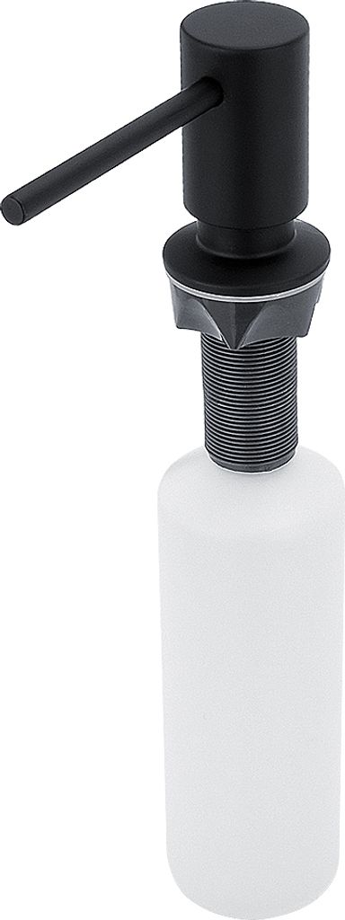 Nimco Sonstige - Desinfektions- oder Seifenspender, eingebaut, 350 ml, Schwarz matt UNC 4031V-90