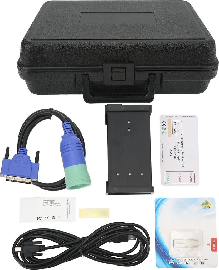 Outil de Diagnostic CNH DPA5 pour Excavatrice et Chargeur sur Roues Pro