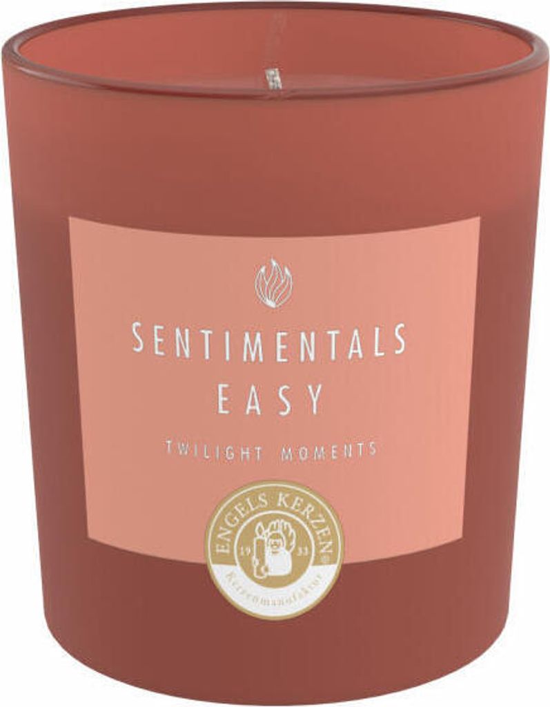 Engels Kerzen Duftkerze Sentimentals Easy im Glas - Twilight Moments, Rapswachs, Terracotta, 8 cm, 64000005138