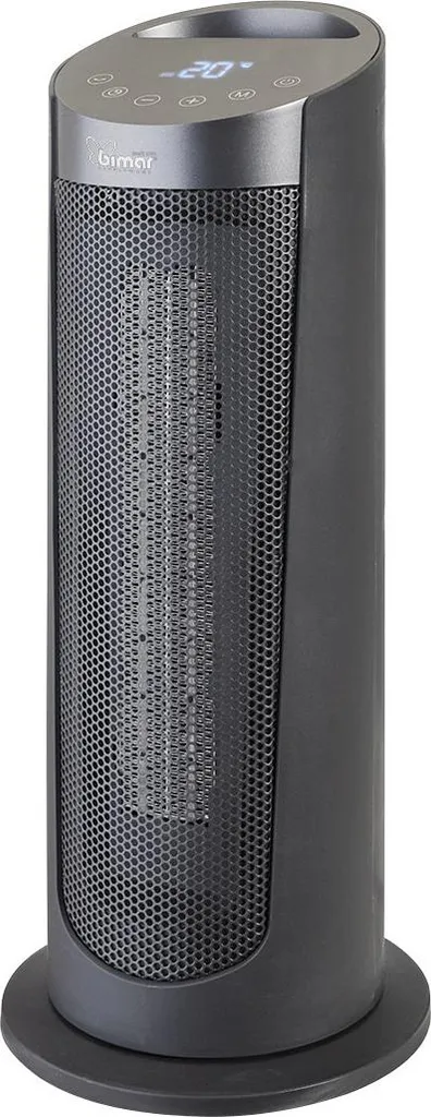 Bimar HP130 Chauffage d'Ambiance Électrique Noir 2000W avec Ventilateur