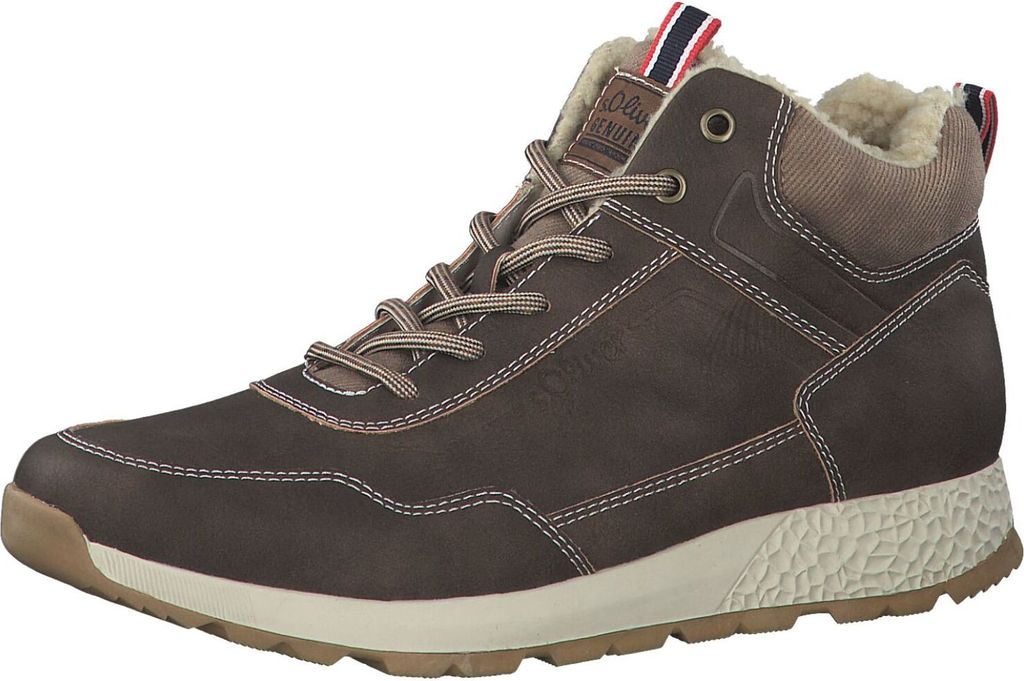 s.Oliver Herren Schnürboot Stiefelette Warmfutter 5-16252-29, Größe:44 EU, Farbe:Mehrfarbig