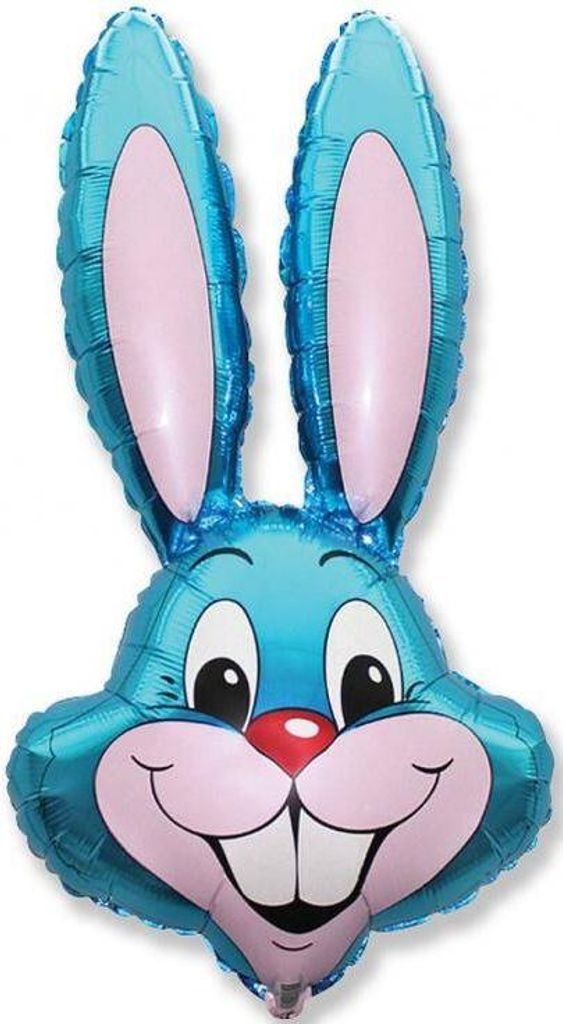balon 3szt  foliowy 24" FX - "Rabbit" niebieski 901589A Zdjęcie produktu 