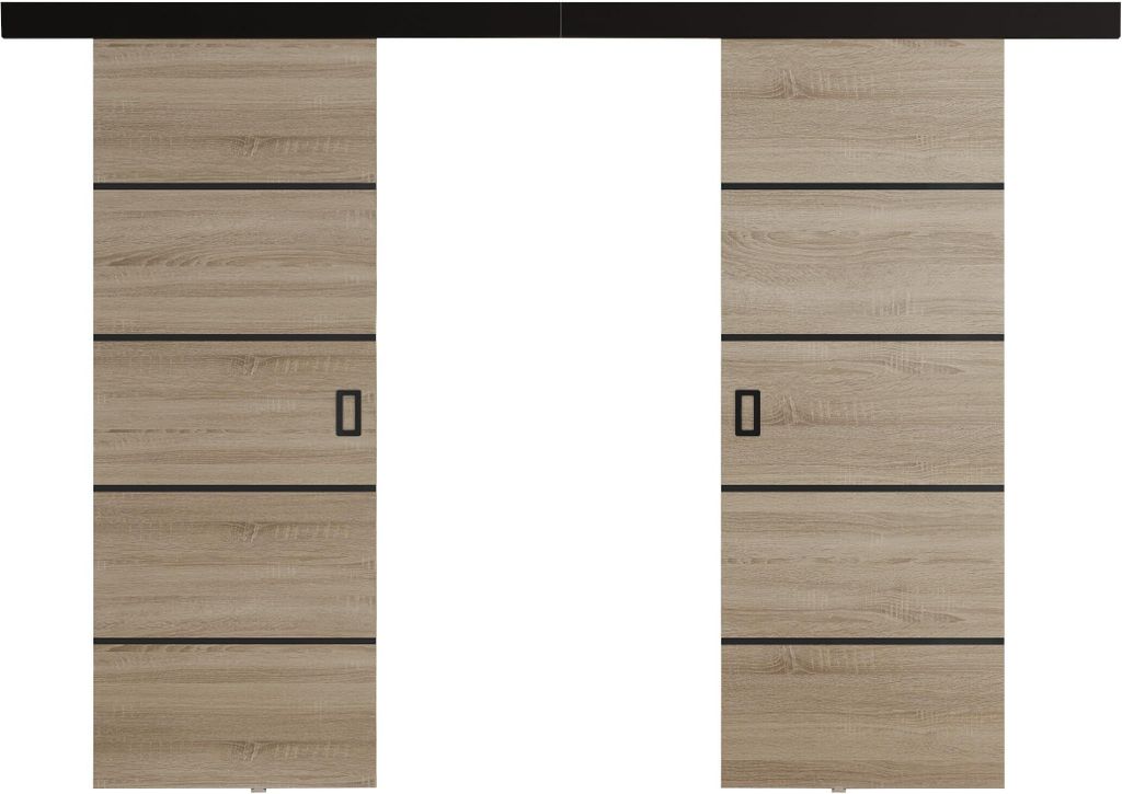 KIER FURNITURE Schiebetür Komplettset WERDI PLUS DUO Produktbild 