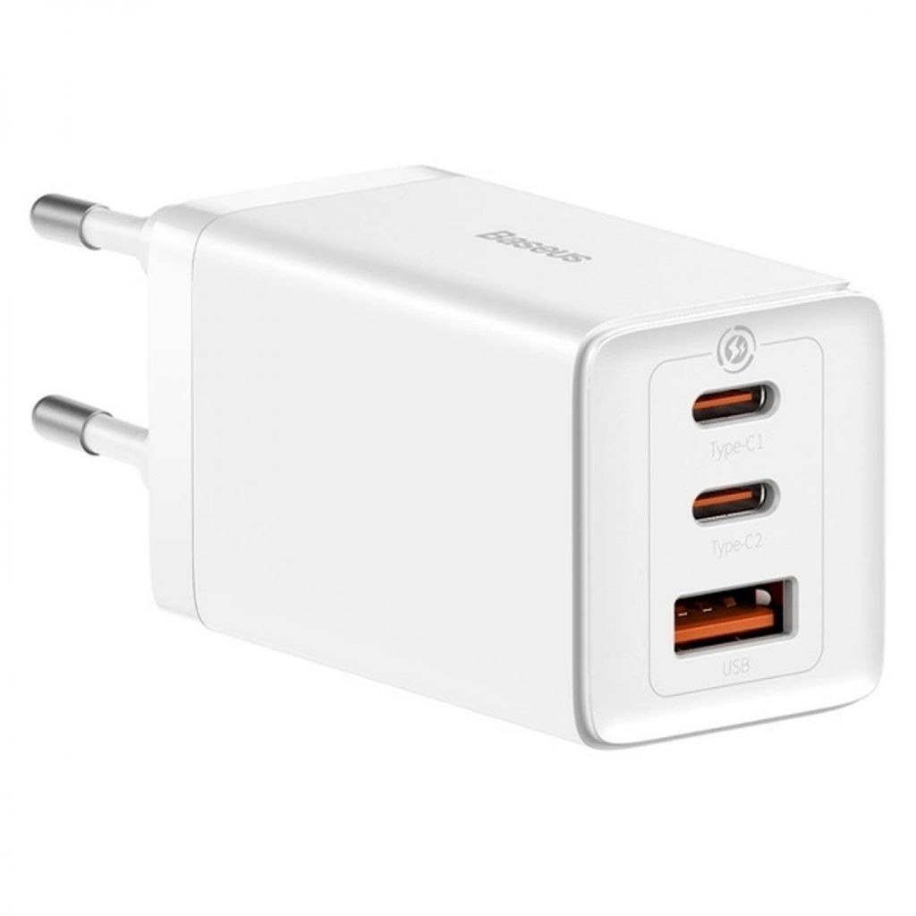 Baseus GaN5 Pro 2xUSB-C + USB sieťová nabíjačka, 65W Obrázok produktu 