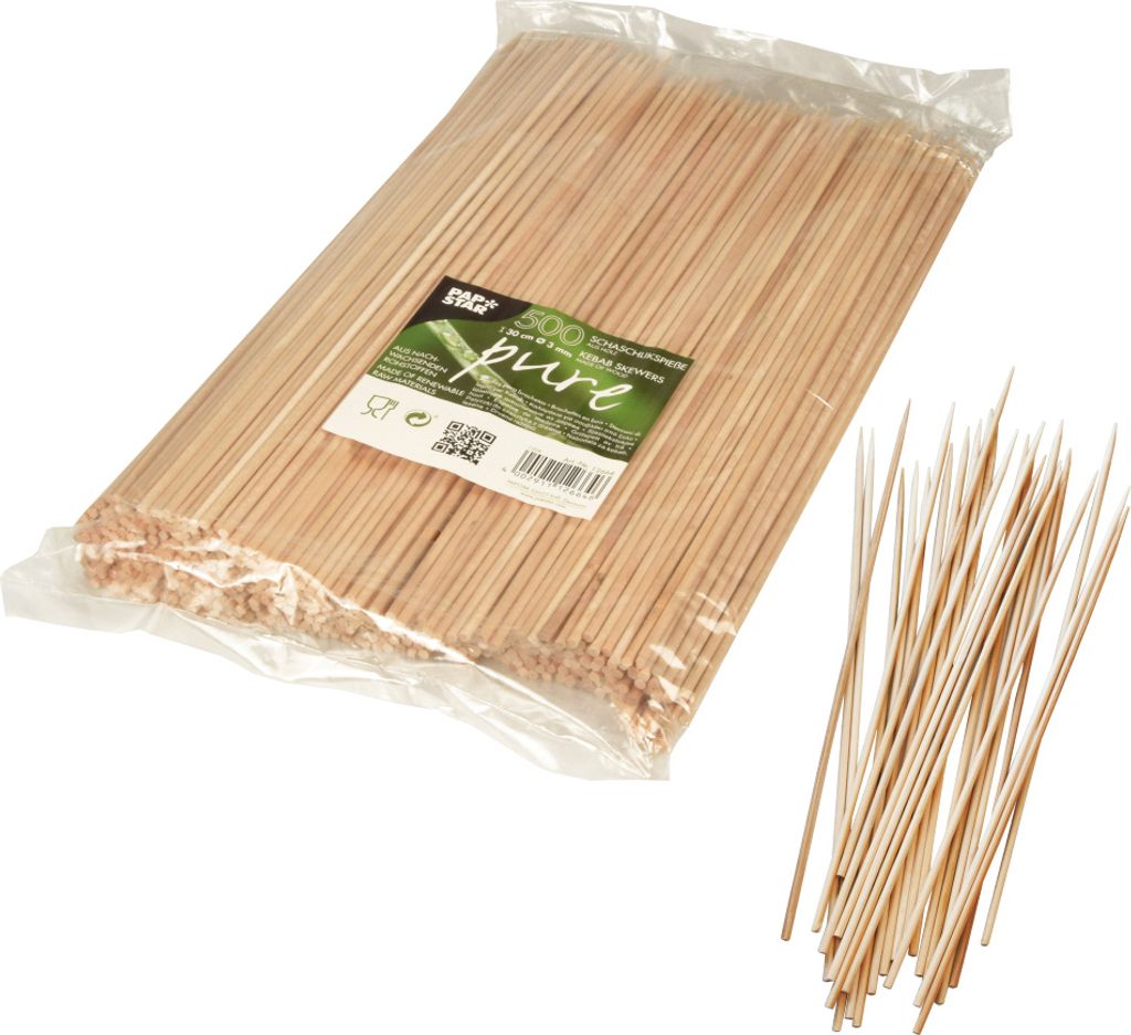 Papstar Schaschlickspieße 30cm Zdjęcie produktu 