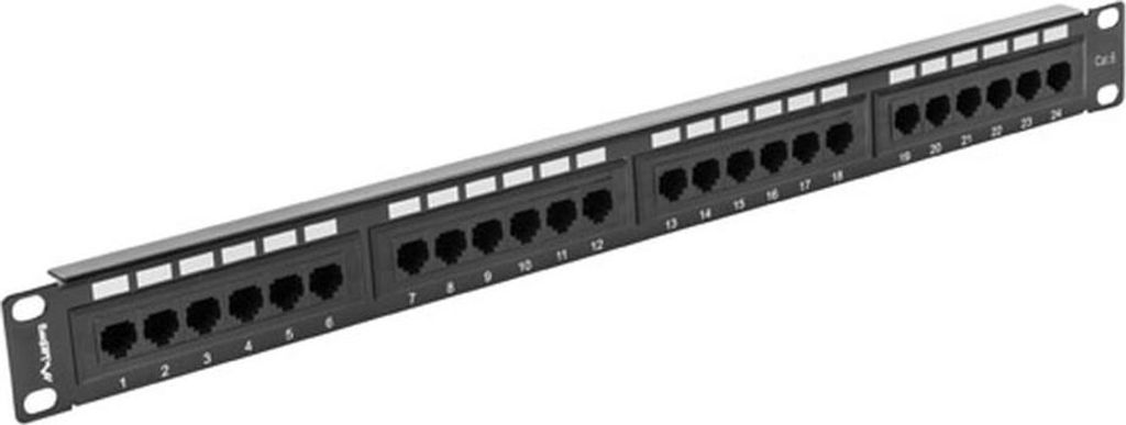 Lanberg Patchpanel 24-Port 1U 48,30cm (19") Cat