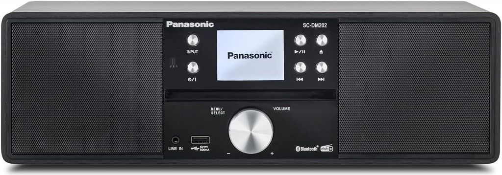 Panasonic SC-DM202EG-K schwarz Produktbild 