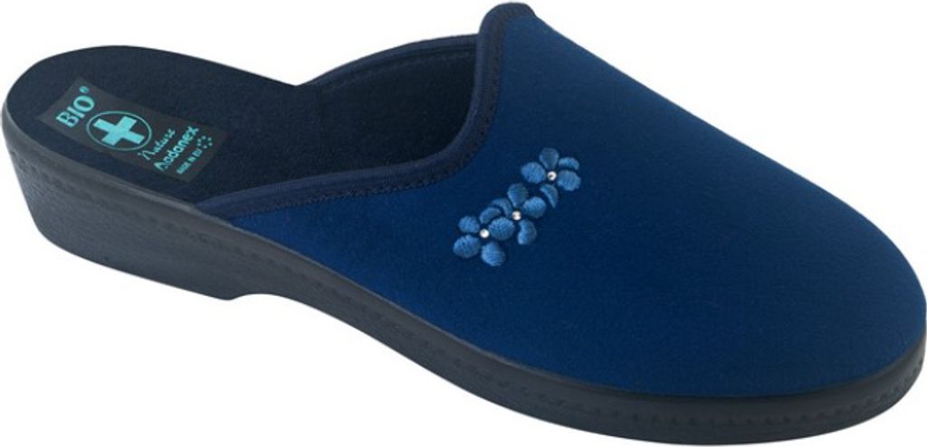 Damenhausschuhe ADANEX bio 29262 Blau