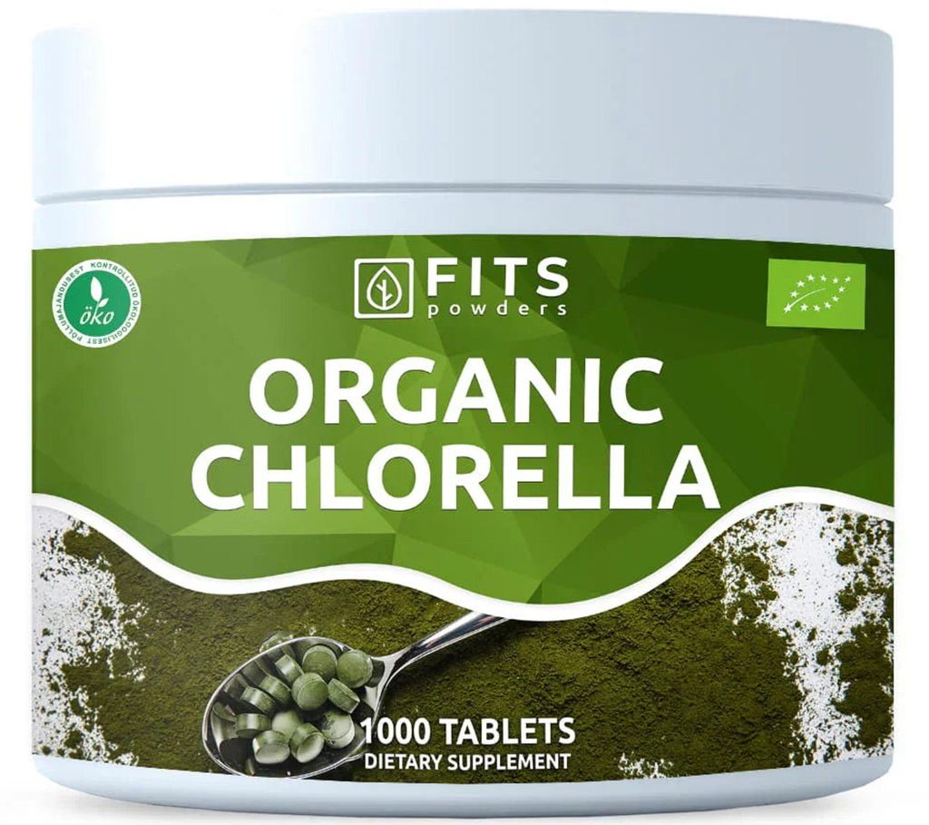 Clorella biologica 500 mg, 1000 compresse Immagine del prodotto 