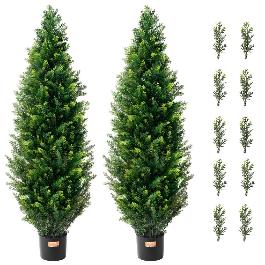 VEVOR Albero topiario artificiale in cedro, alto 121,9 cm Immagine del prodotto 