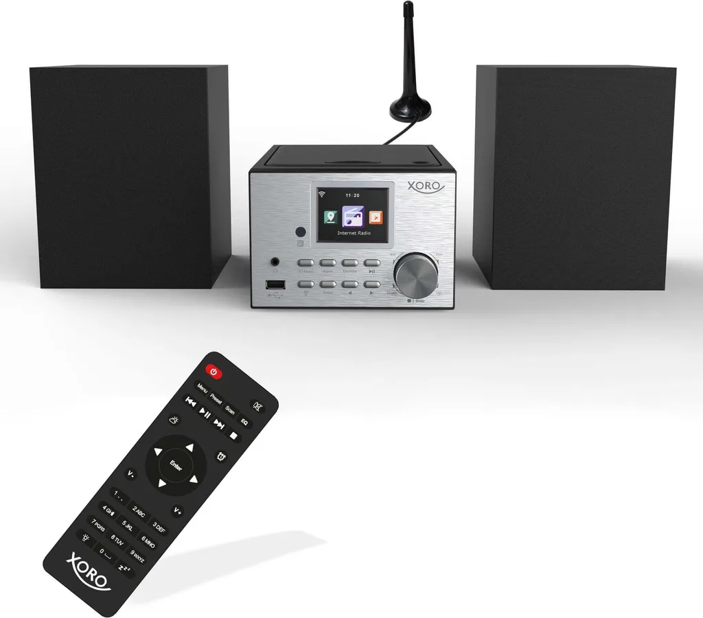 Radio Internet Xoro SAT100380 Multiroom DAB+ WiFi avec Son Haute Fidélité