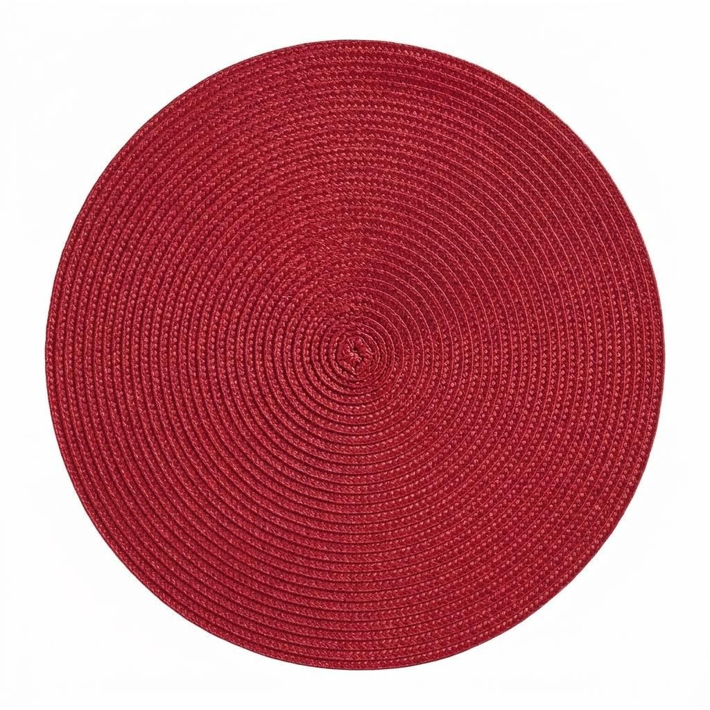 Ronde placemat, diameter 38 cm. Afwasbaar. Tafelonderzetter Productafbeelding 