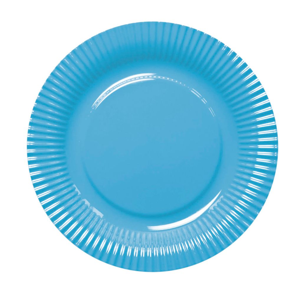 Contento Picnic Melamin Teller 230X230X24Mm, Blau, 656450