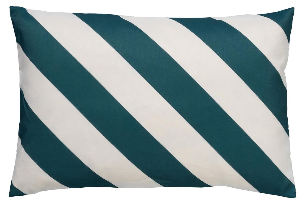 Dutch Decor Outdoor Kissenbezug Gestreift Sanzeno 40x60 cm Grün