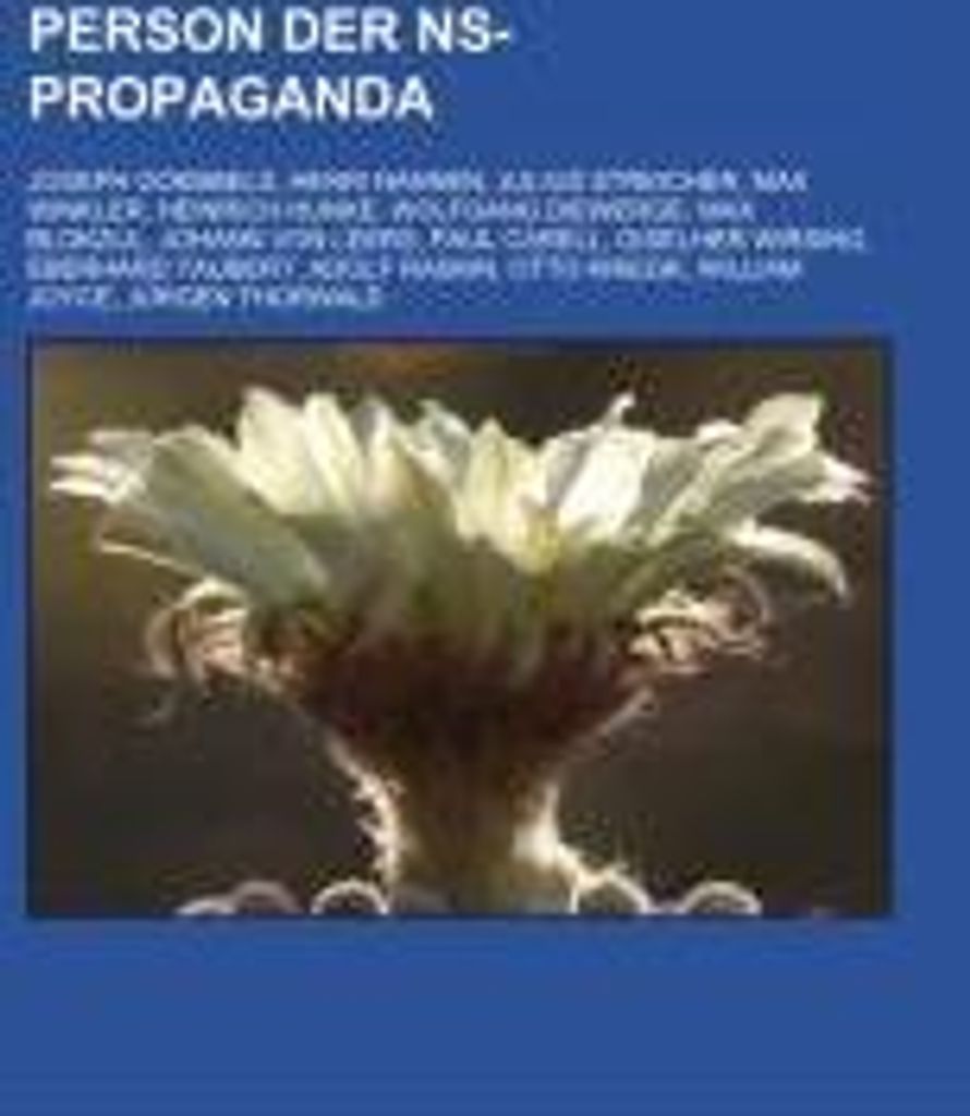 Person der NS-Propaganda