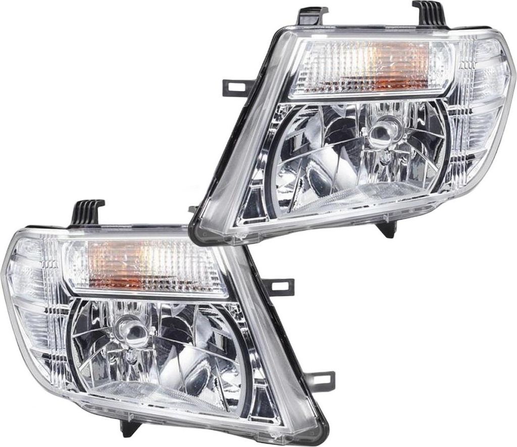 Hauptscheinwerfer-Set 12 V H4 W5W PY21W Halogen HELLA für u.a. NISSAN PATHFINDER