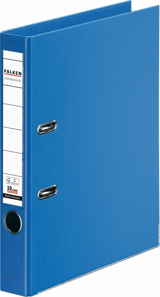 Classeur A4 50 mm bleu Chromocolor lot de 10 : fini le désordre au bureau
