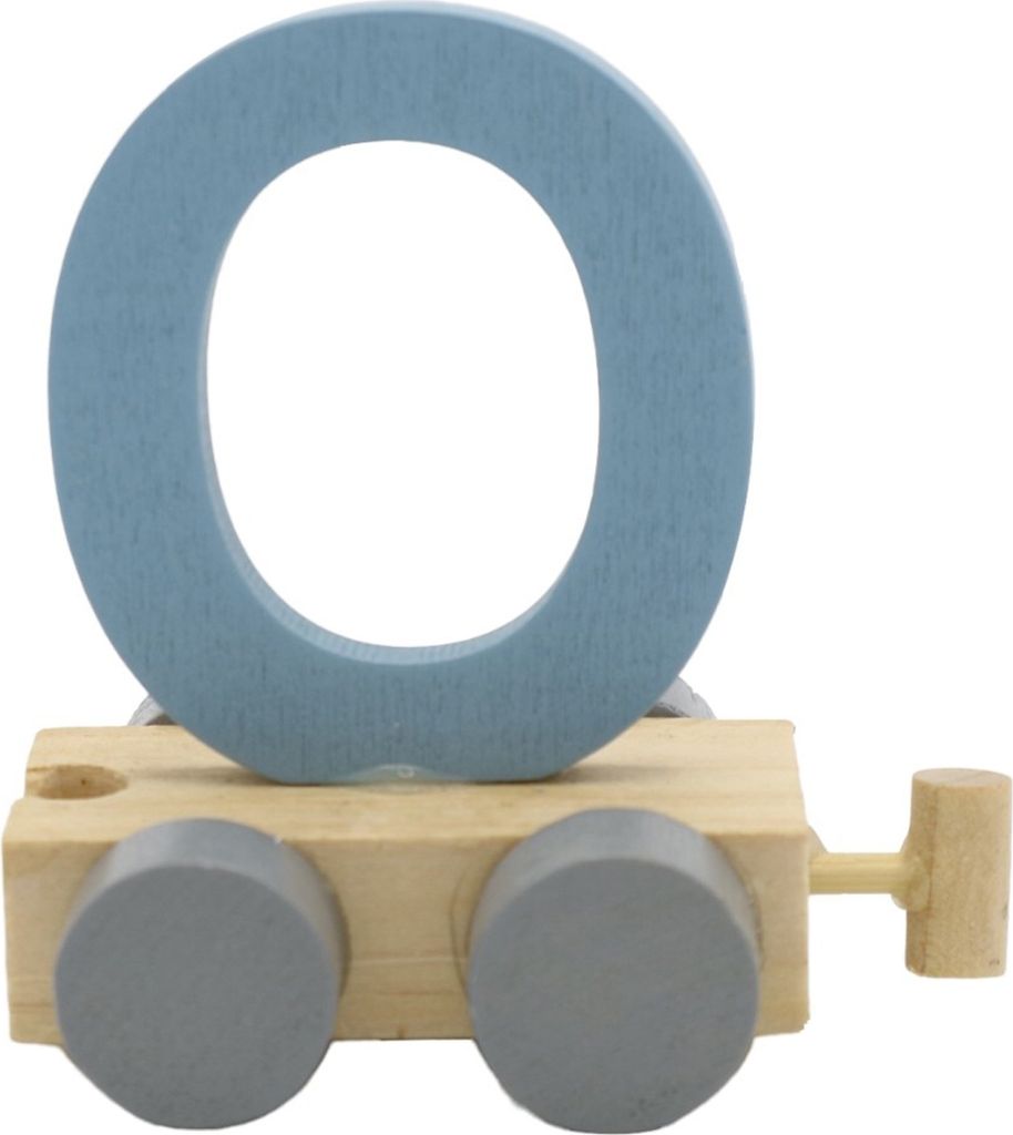 Charl's Toys Buchstabe Zug O Blau | Buchstaben