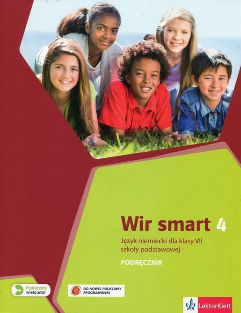 LektorKlett Wir smart 4: Podręcznik do języka niemieckiego dla klasy VII