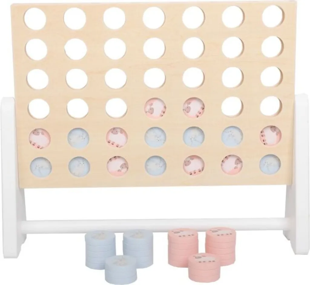 Tic-Tac-Toe bois déco - Jeu de table pour café, bureau et réception