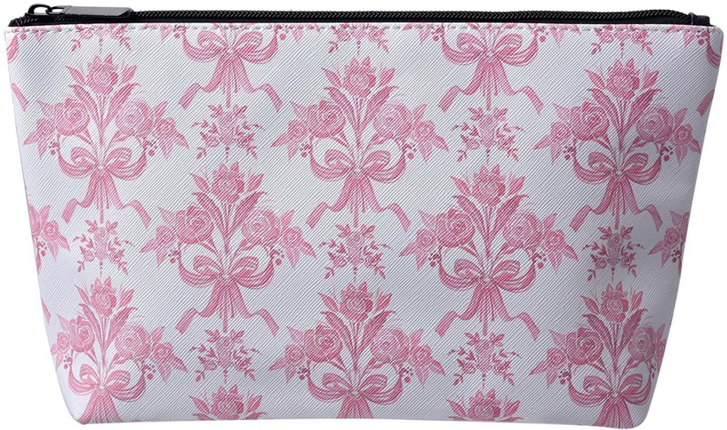 Juleeze JZTT0003-01 Borsa da toilette da donna bianca, rosa 26x6x16 cm
