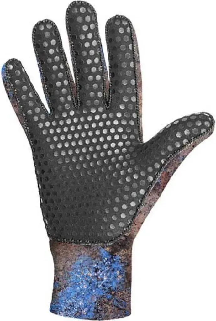 Guanti Neoprene Abysstar Octoskin Brown M - Pesca Sub e Apnea - 2