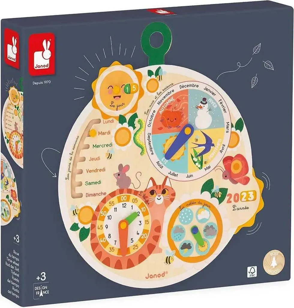 Enfant Perdu dans la Date ? Solution avec la Roue du Temps Janod - 3