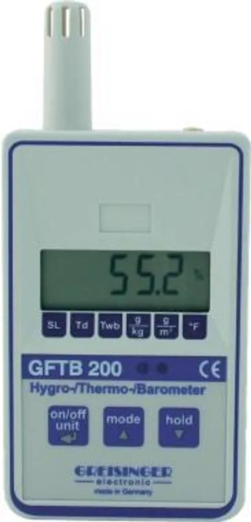 Hygromètre Thermomètre Greisinger GFTB 200 de Haute Précision 113535