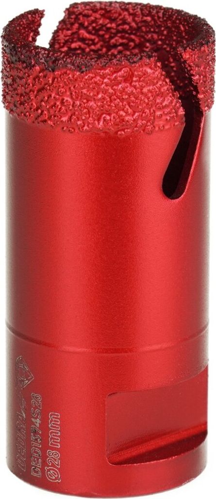 Diamant-Hartfliesenbohrer rot, M14, 28mm