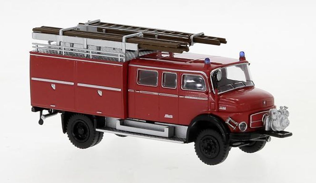 Brekina MB L1113 LF 16 feuerrot, mit Vorbaupumpe 47142