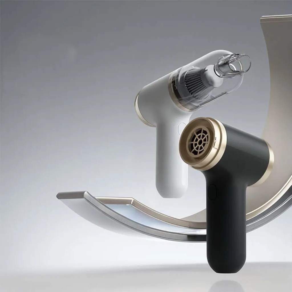 Aspirateur à main sans fil puissant pour maison et voiture - INF Blanc