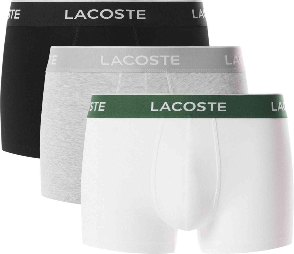 Lacoste Underpants Pack 292903200001 in BLACK color size Image du produit 