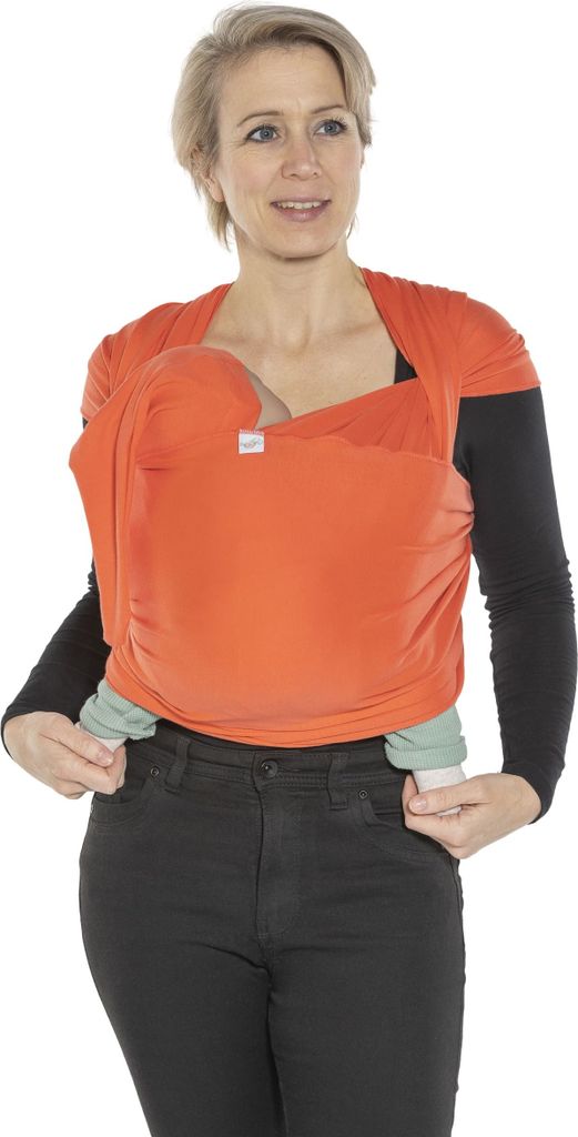 Flexi Erstlingstuch Mandarin