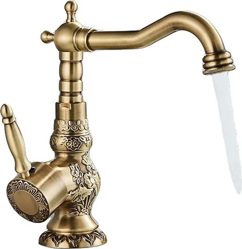Rubinetto Retrò Cucina Ottone Antico | Incanto Vintage 360°