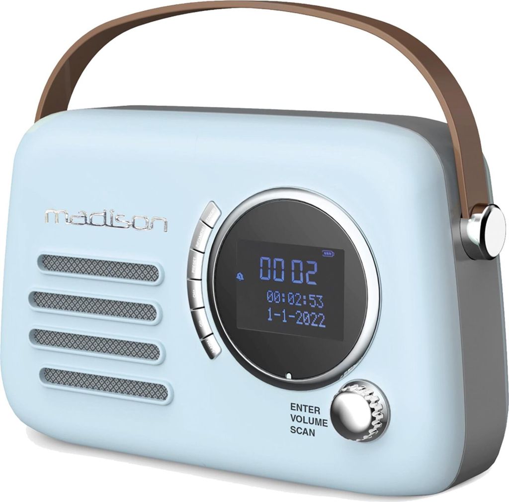 FREESOUND-VR30BL-DAB Madison Retro rádio Obrázek produktu 