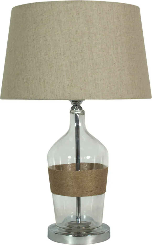 Lampe Table Chrome Candellux 41-21519 : Design Moderne Anti-éblouissement