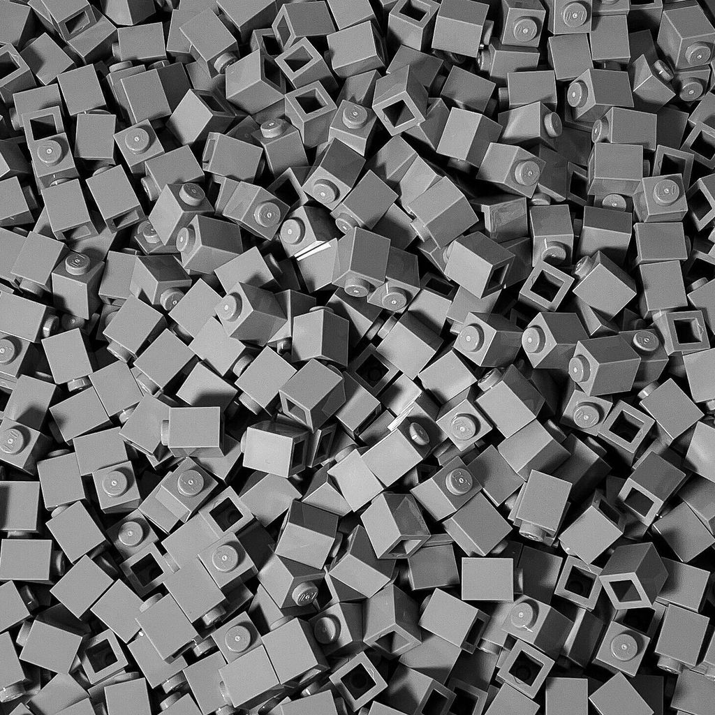LEGO® 1x1 Briques Gris clair - 3005 NOUVEAU ! Quantité 100x Image du produit 