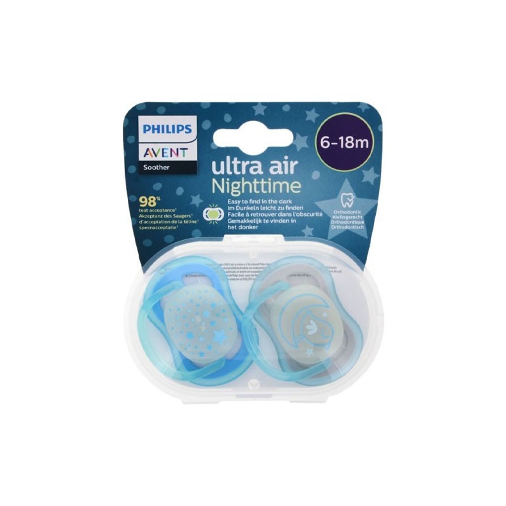 Avent Schnuller Ultra Air Night 6-18 Monate