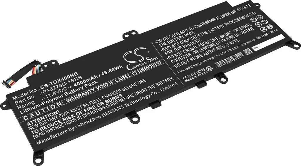 Batterie Techtek Haute Capacité compatible Toshiba Portege X30-D-10M