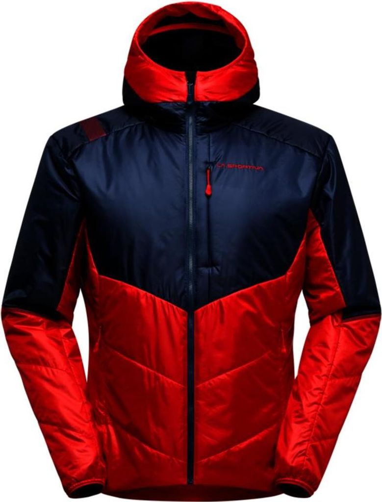 Mythic Primaloft Jkt M, Night Sky/Mountain Red, M, Ski Mountaineering, Apparel, Top, Man - La Sportiva
