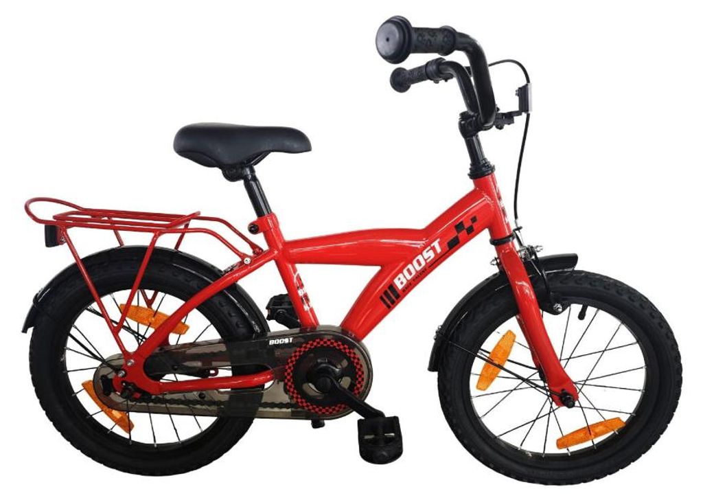 Bikefun Kinderfahrrad Boost 16 Zoll mit Bremsnabe - Rot