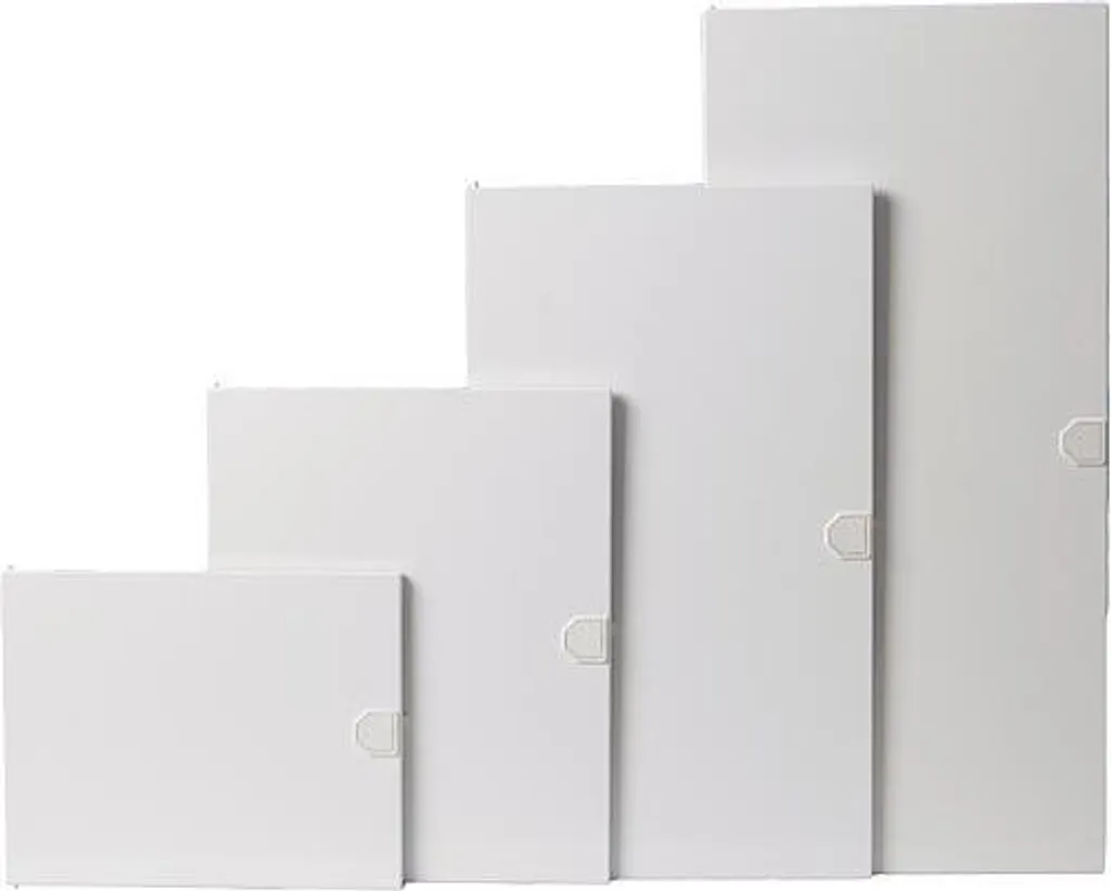Porte VISION48+8TW blanche pour répartiteur de communication AP 4 rangées