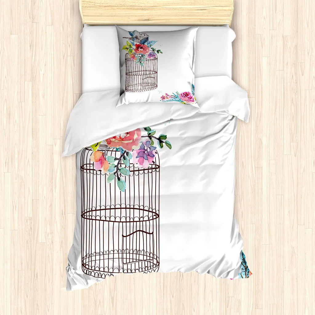 Copripiumino Singolo ABAKUHAUS Antiacaro 135x200 cm con Federa