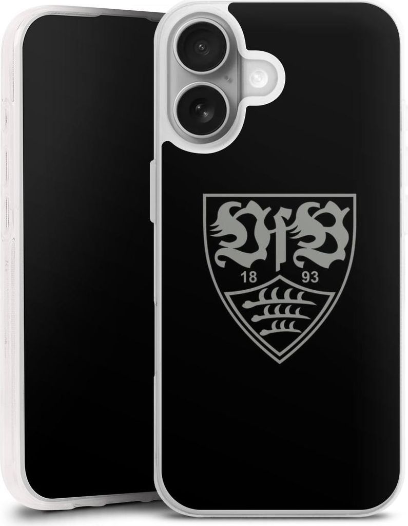 DeinDesign Handyhülle für Apple iPhone 17 Silikon Hülle Case Smartphone Schutzhülle Logo Offizielles Lizenzprodukt VfB Stuttgart